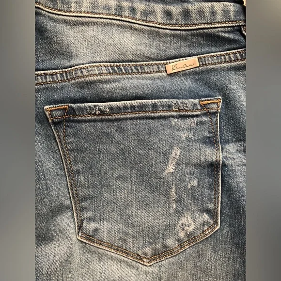 Kancan mid raise straight leg jeans - Picture 5 of 5